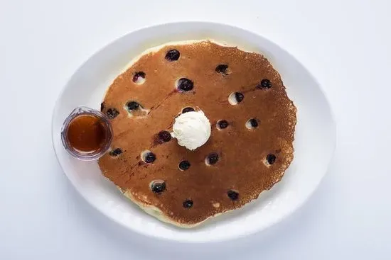 Single Blueberry Pancake