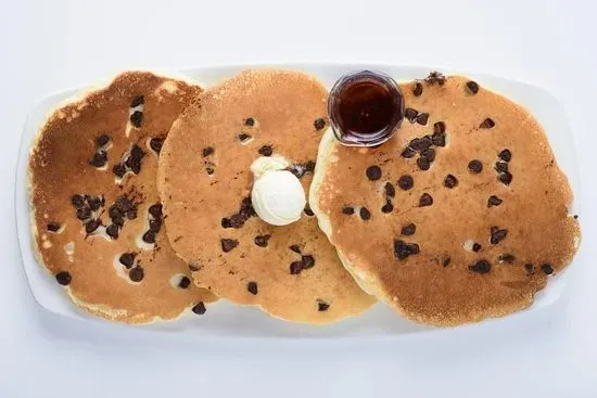 Chocolate Chip Pancake Flight