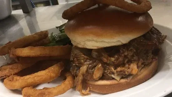 Pulled Pork Philly Style