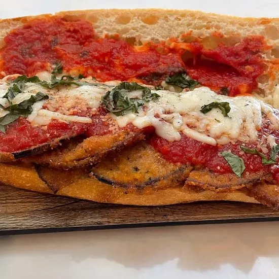 EGGPLANT PARM SANDWICH