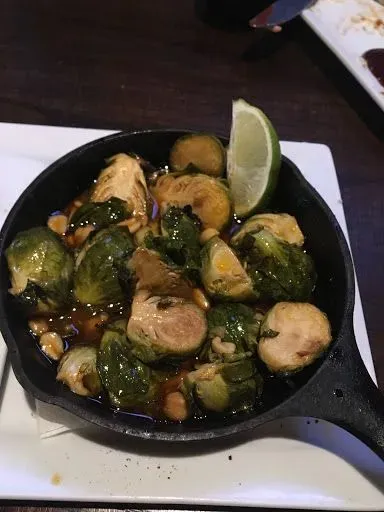 Thai-Peanut Brussels Sprouts
