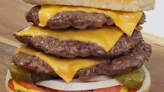 Triple Cheeseburger