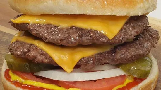 1/2 LB Double Cheeseburger