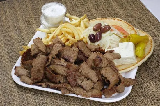 Gyros Plate with 2 Pitas