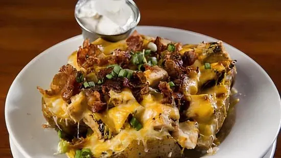 Chicken Loaded Baked Potato