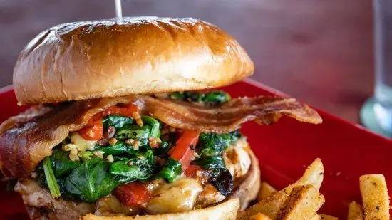 Spinach Chicken Sandwich