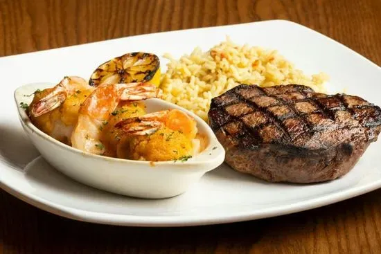 Sirloin* & Baked Stuffed Shrimp Combo