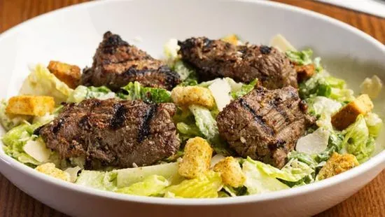 Caesar Salad with Broiled Sirloin Tips*