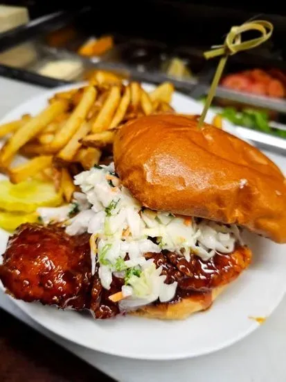 Korean Fried Chicken Sandwich