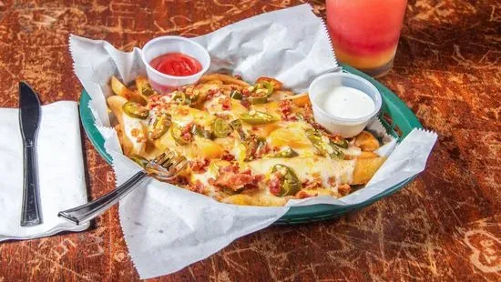 Conly’s  Cheese Fries Bacon & Jalapeños