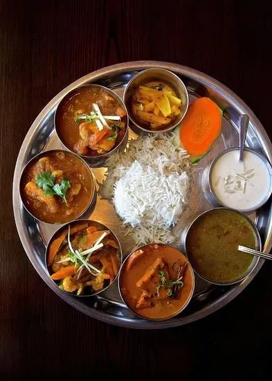 Goat Thali