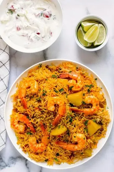 Shrimp Biryani