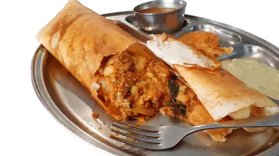 Lamb dosa 