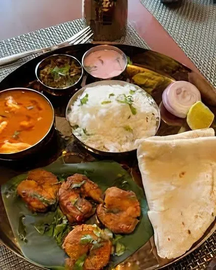 Shrimp Thali