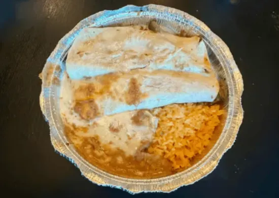 Two Fajita Burritos