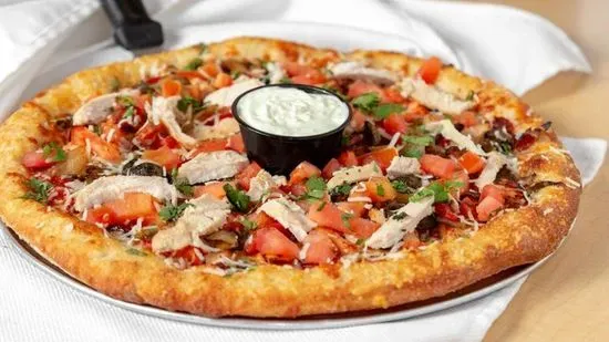 Fire Roasted Chicken Pizza