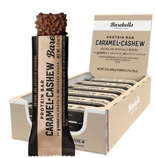 Barbells Caramel Cashew