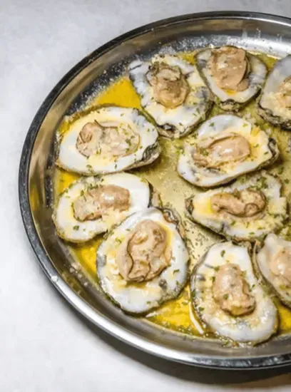 Steamed Oysters