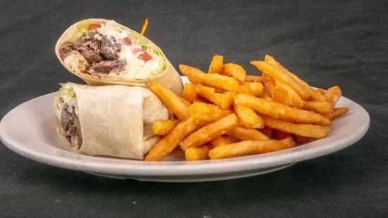 Steak and Cheese Wrap