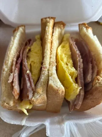 Ham Egg & Cheese