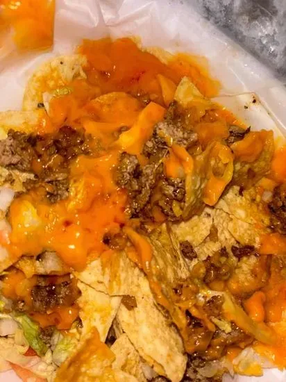 Steak Or Chicken Nachos