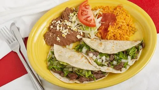 Steak Taco Dinner