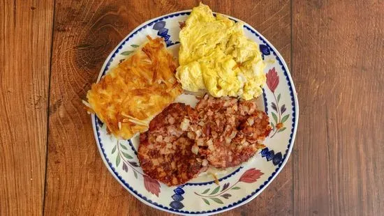 Corned Beef Hash & Eggs