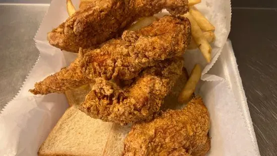 4 Pc Chicken Tender & Fries