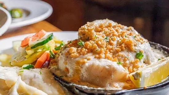 Baked Stuffed Haddock 