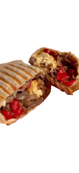 Steak Bomb Burrito