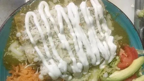 Enchiladas Verdes o Rojas / Green or Red Enchiladas