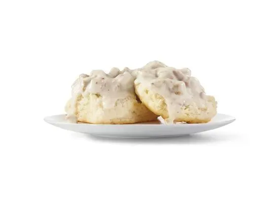 Sausage Gravy & Biscuit