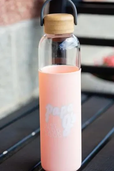 Glass Bottle Peach