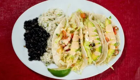 Shrimp Avocado Tacos