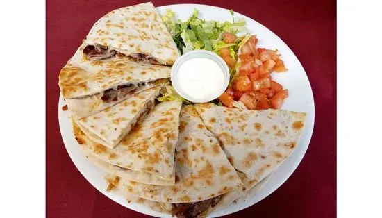 Prime Rib Quesadillas