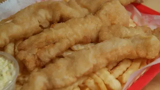 Fish & Chips (Cod Fillets)