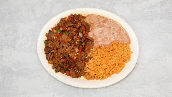 Bistec a La Mexicana