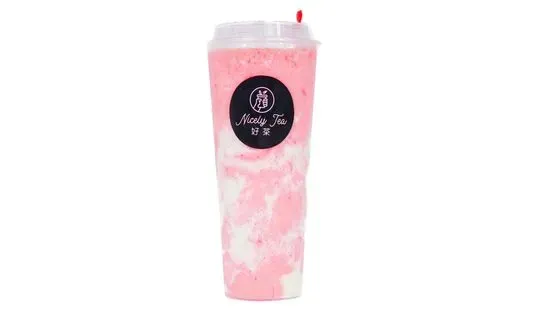 Strawberry Smoothie with Cream (Large)