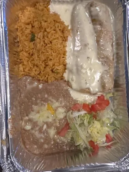 White Chimichanga