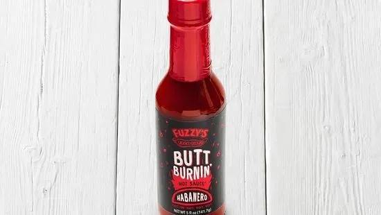Butt Burnin' Hot Sauce Habanero Bottle (5 oz)