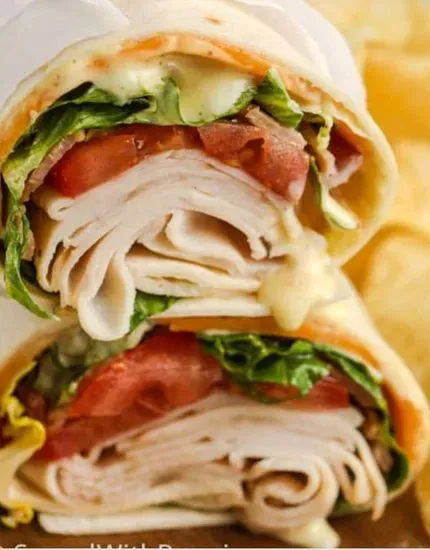 Turkey & Swiss Wrap