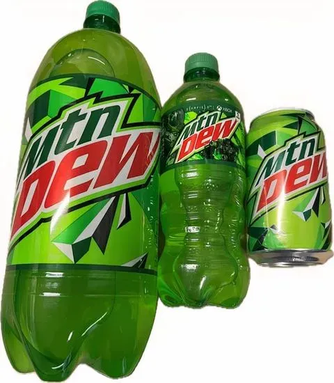 MOUNTAIN DEW CAN