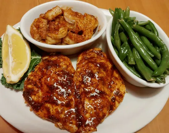 Mesquite Chicken & Shrimp