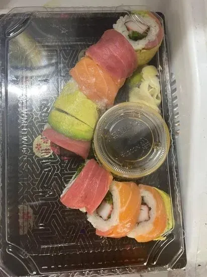 Rainbow Roll (inside out)