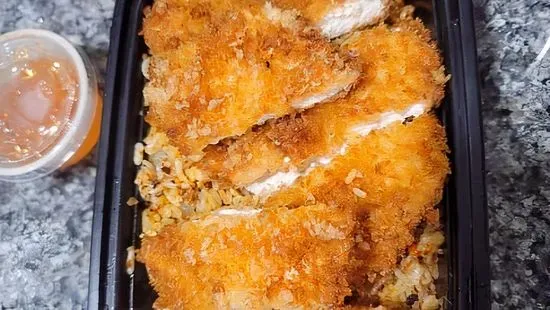 Crispy Chicken Fried Rice