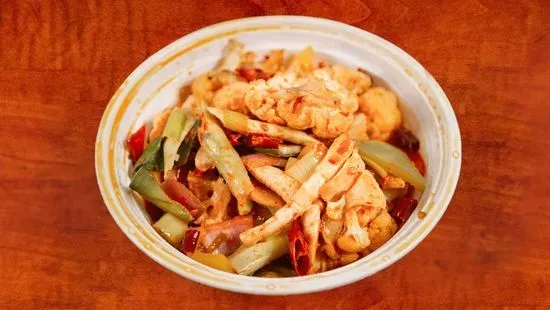 E14 Dry Braised Cauliflower