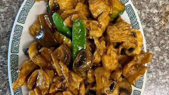 Chicken with Double Mushroom