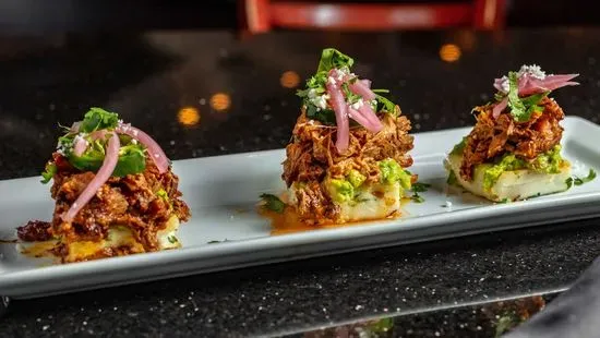 Pork Arepas
