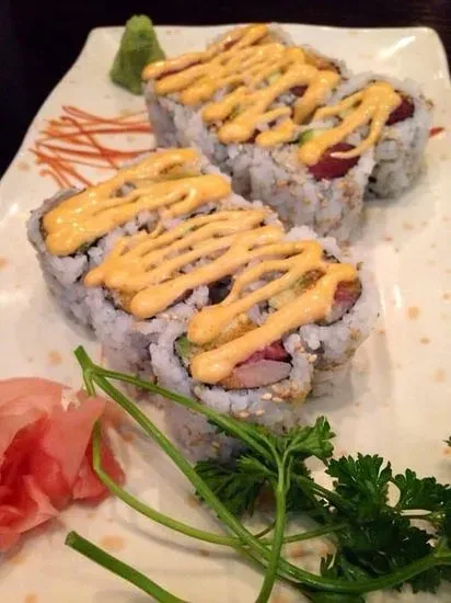 Spicy Yellowtail Roll (Raw or Undercooked)