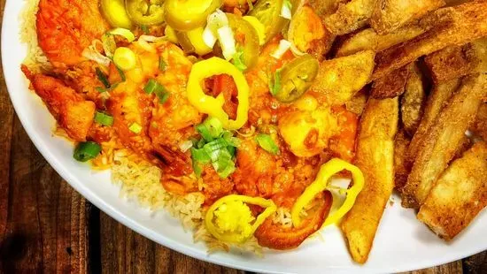 Chicken & Shrimp Mozambique
